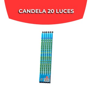 CANDELA DE 20 LUCES x 6u